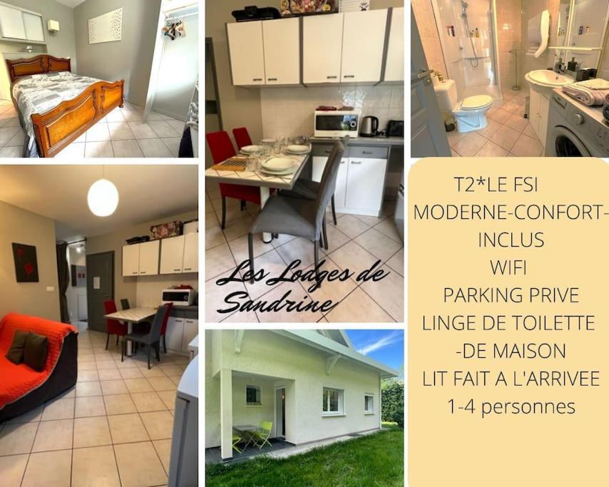 Le Fsi .Confort*Wifi*Parking*Ski - Cure Thermale-Les Lodges De Sandrine La Léchère 외부 사진